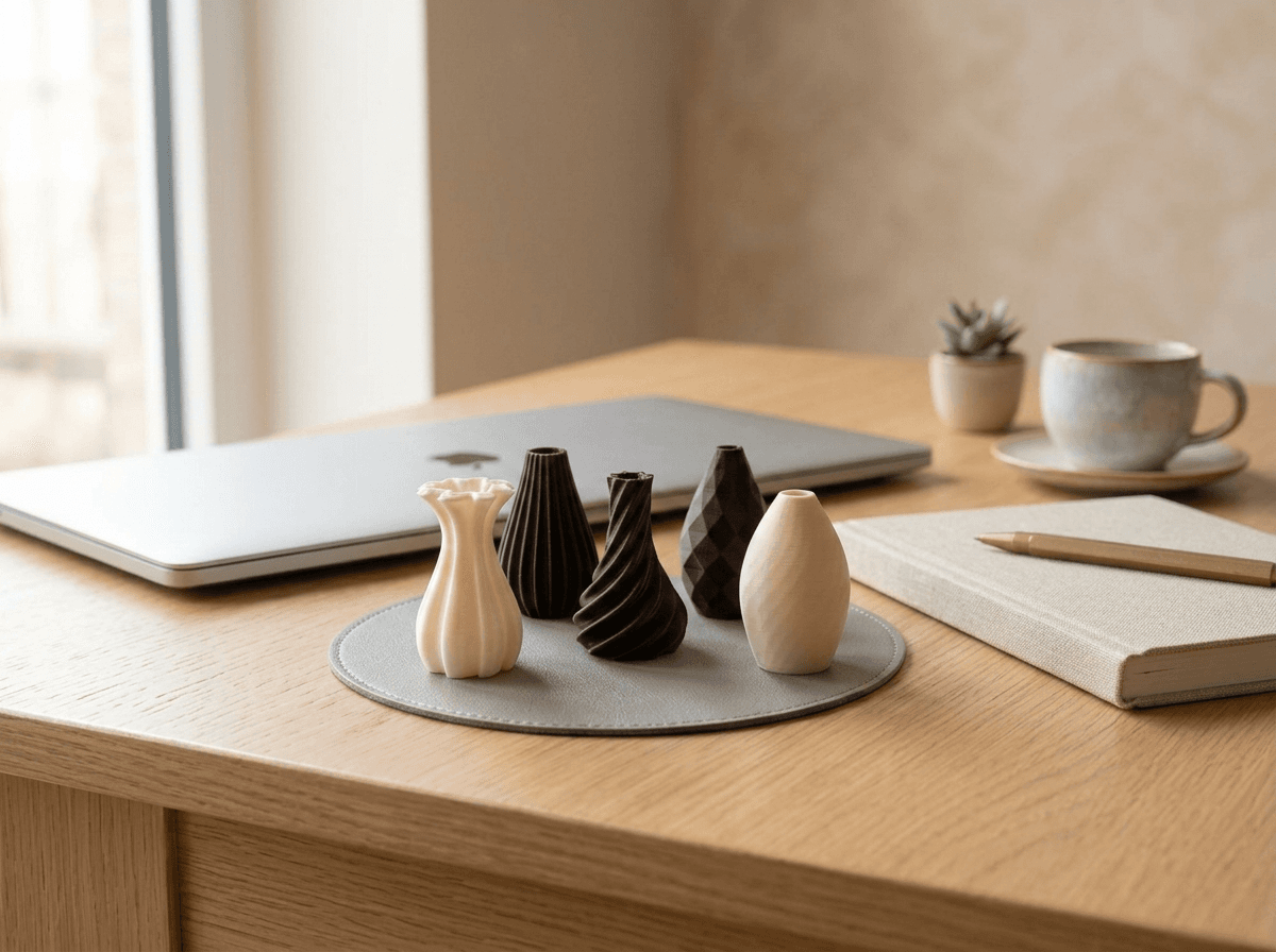 5 Mini Bud Vases Set — 2