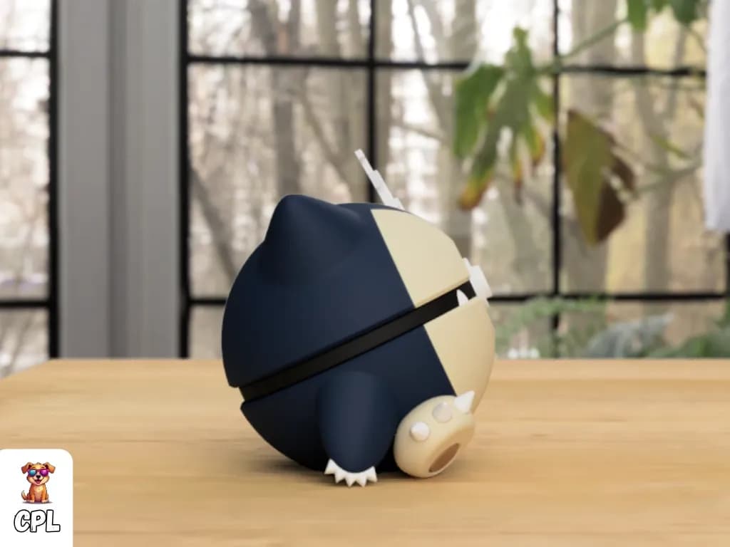 Snorlax Pokeball Sleeping — 5