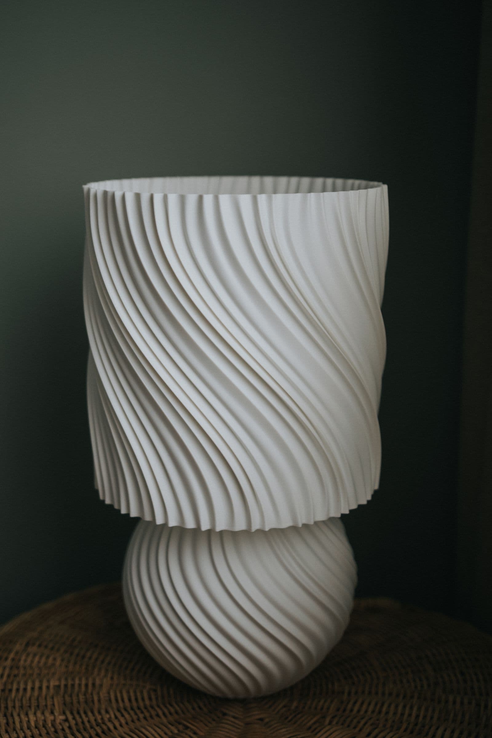 STONED LAMP — Japandi Ambient Wave Table Lamp — 6