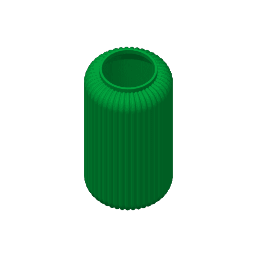 Fluted Vase — 7