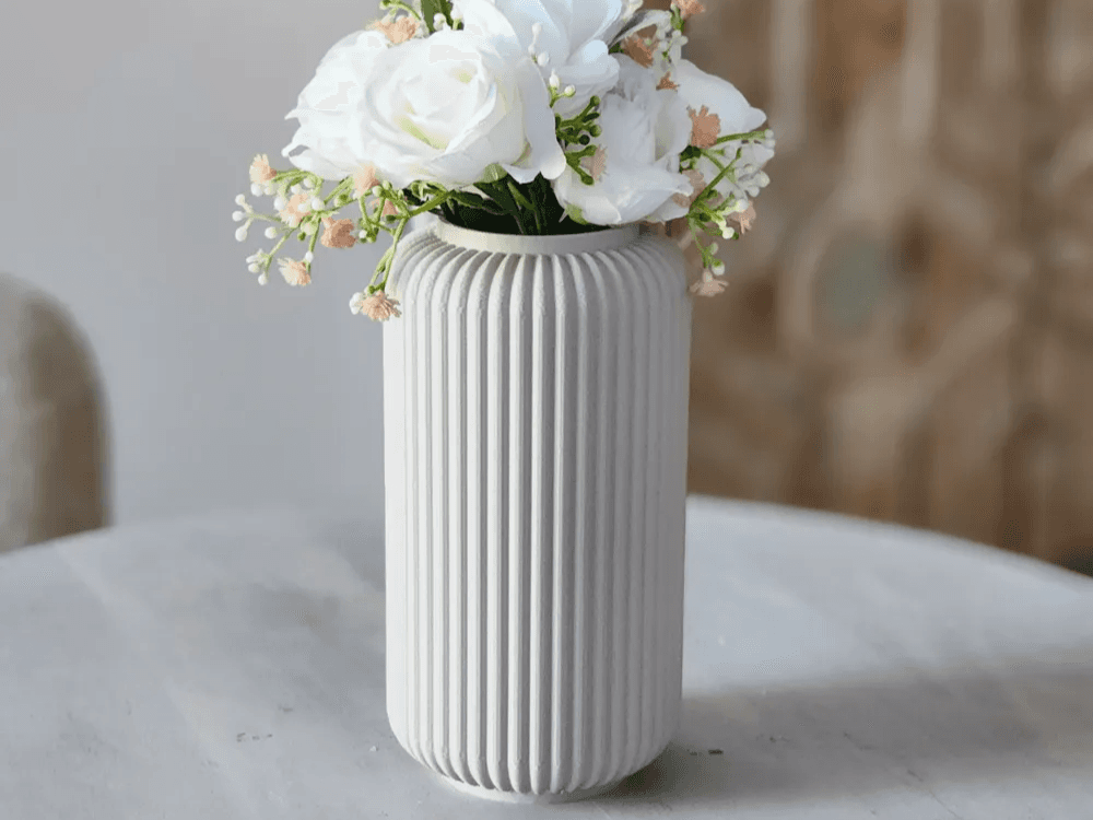 Fluted Vase — 5
