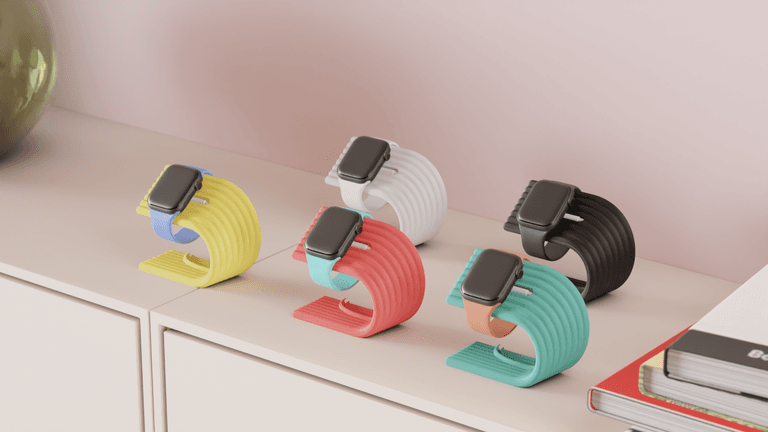 Modern Apple Watch Charging Stand. Easy Print — 1