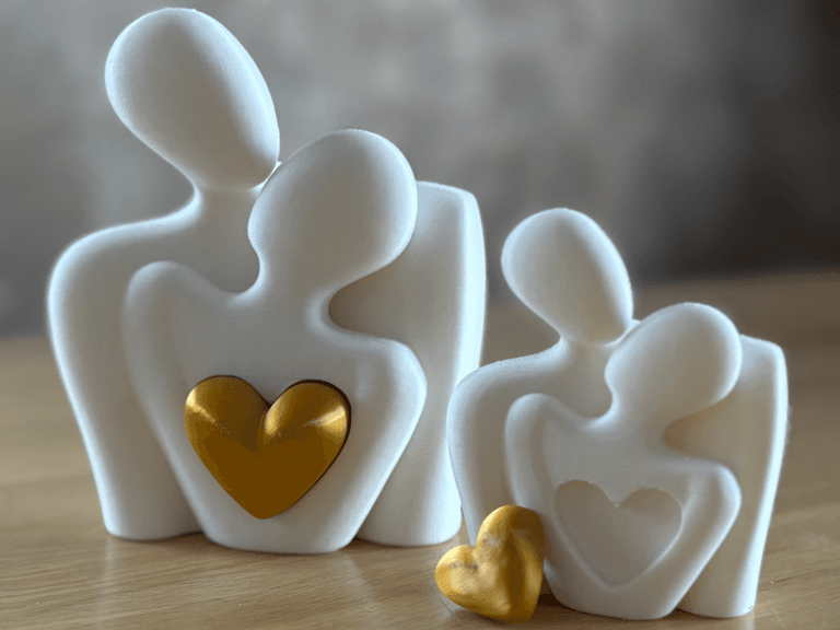 Couple In Love With Heart — 1