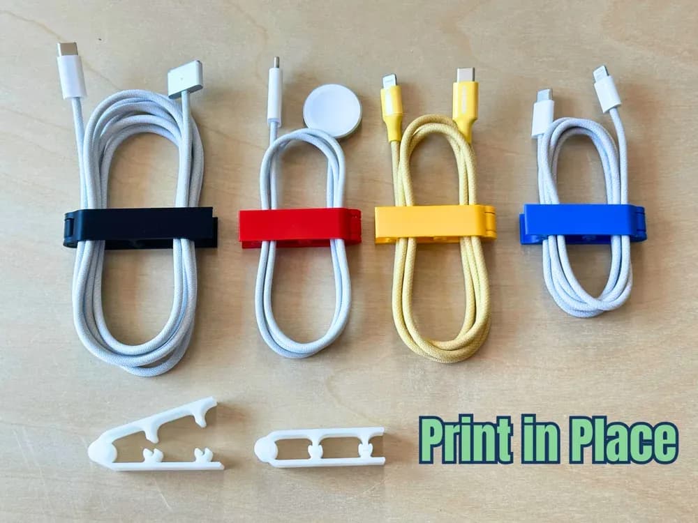 Choose images for Cable Organizer / Snap Cable Clip - Print in place