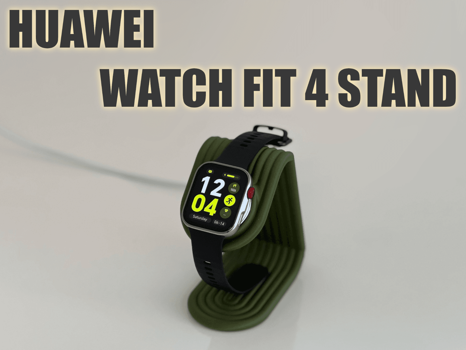 Huawei Watch Fit 4 Charging Stand - Charger Holder — 4