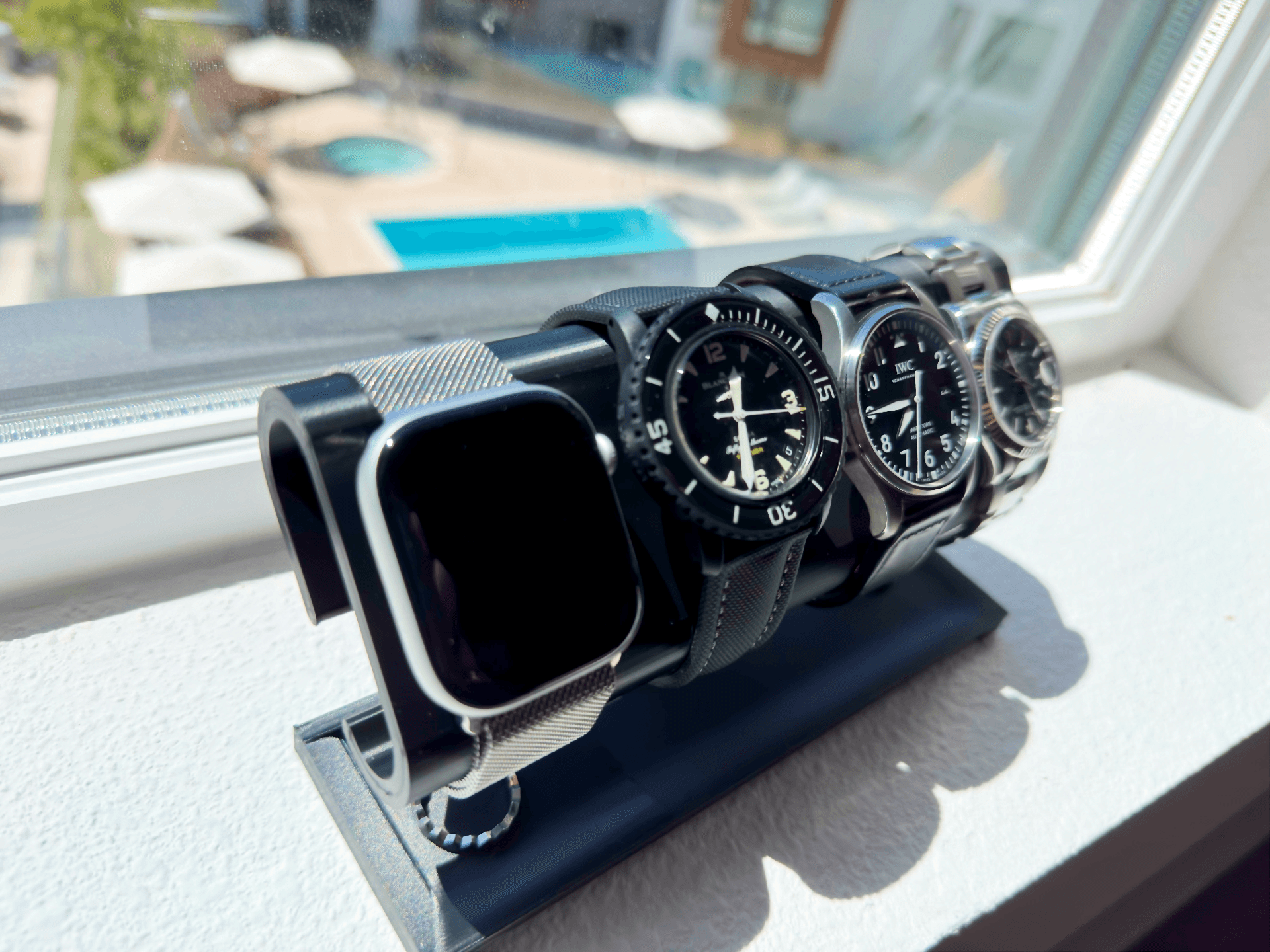 Stand for watches rings central stand w/o support — 2