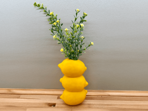 Stacked Lemon Vase — 2