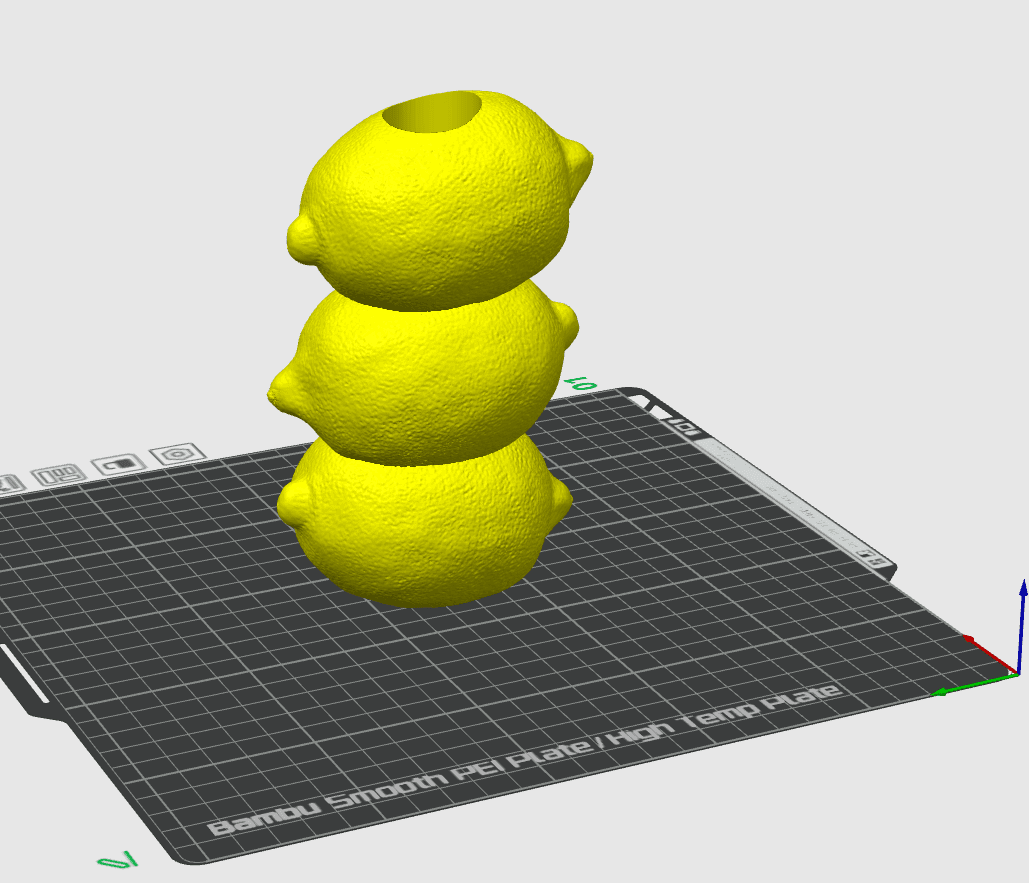 Stacked Lemon Vase — 3
