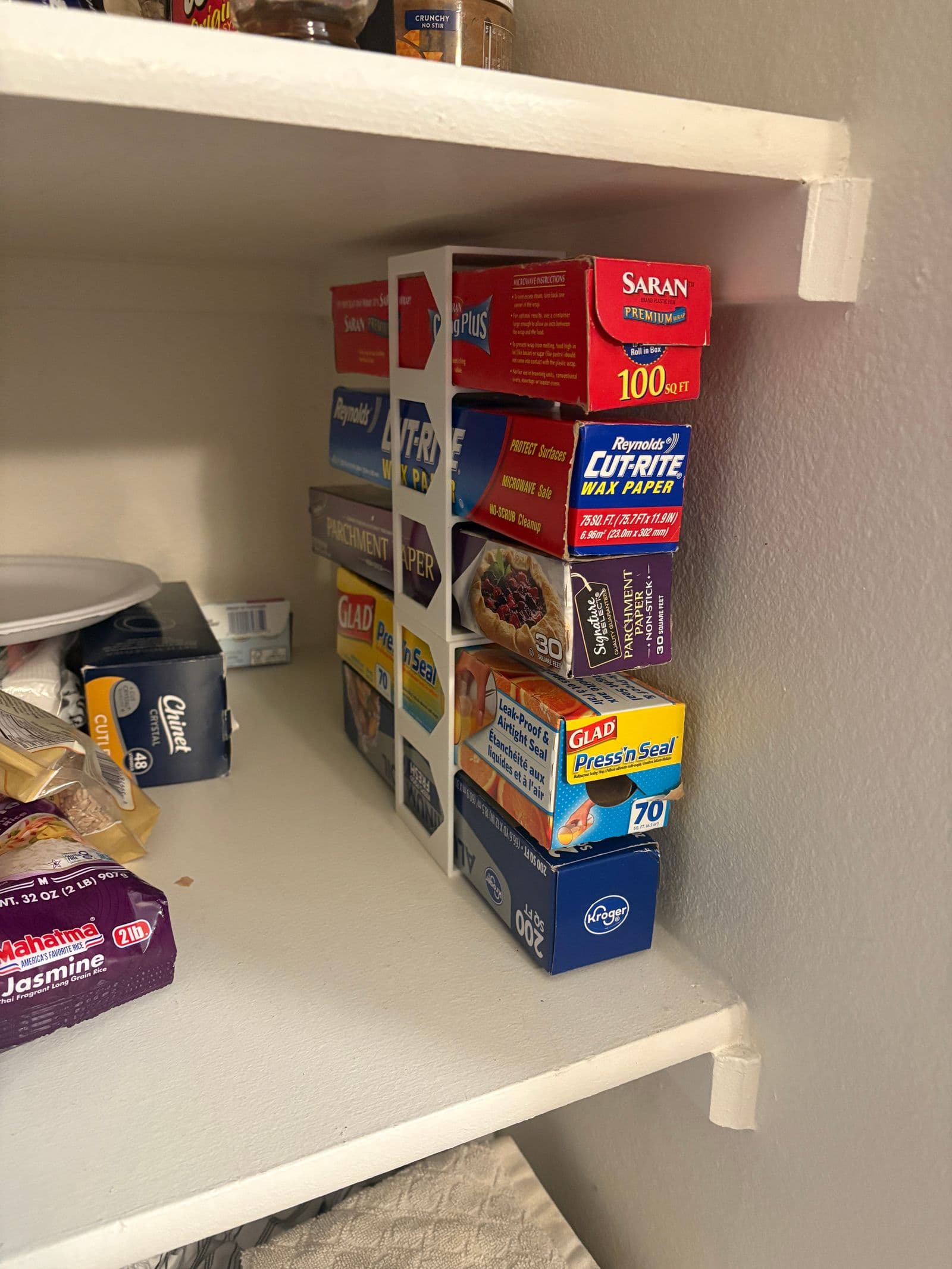 Kitchen Roll Dispenser Storage (Saran Wrap, etc.) — 1