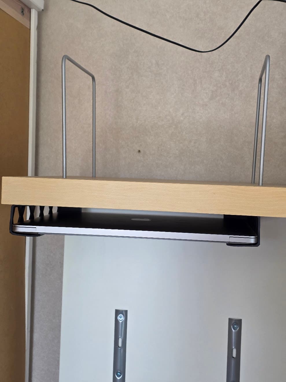 Under desk laptop holder — 4