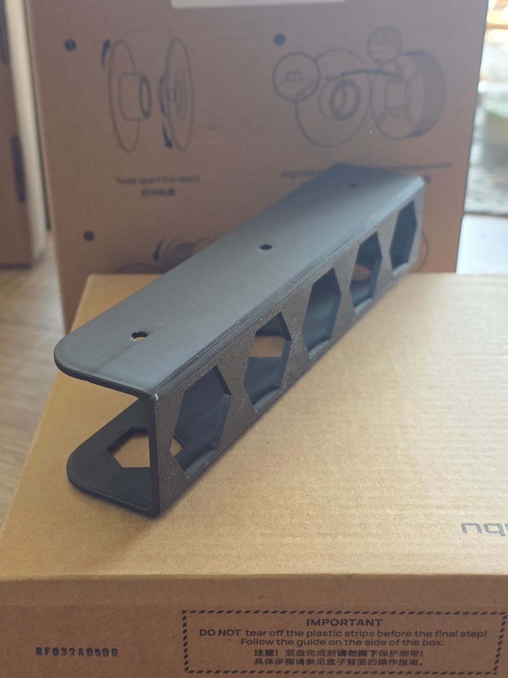 Under desk laptop holder — 2