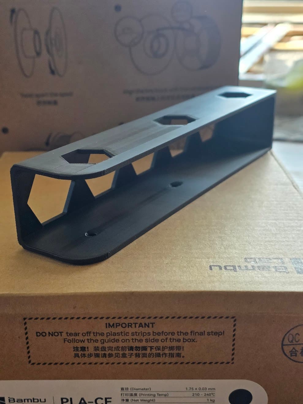 Under desk laptop holder — 3
