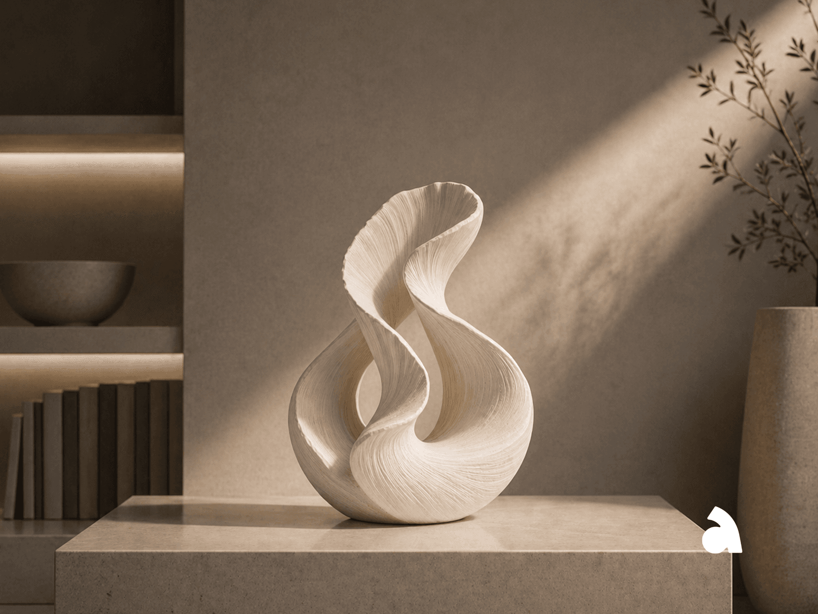 Twin Flow - Sculptural Decor — 1