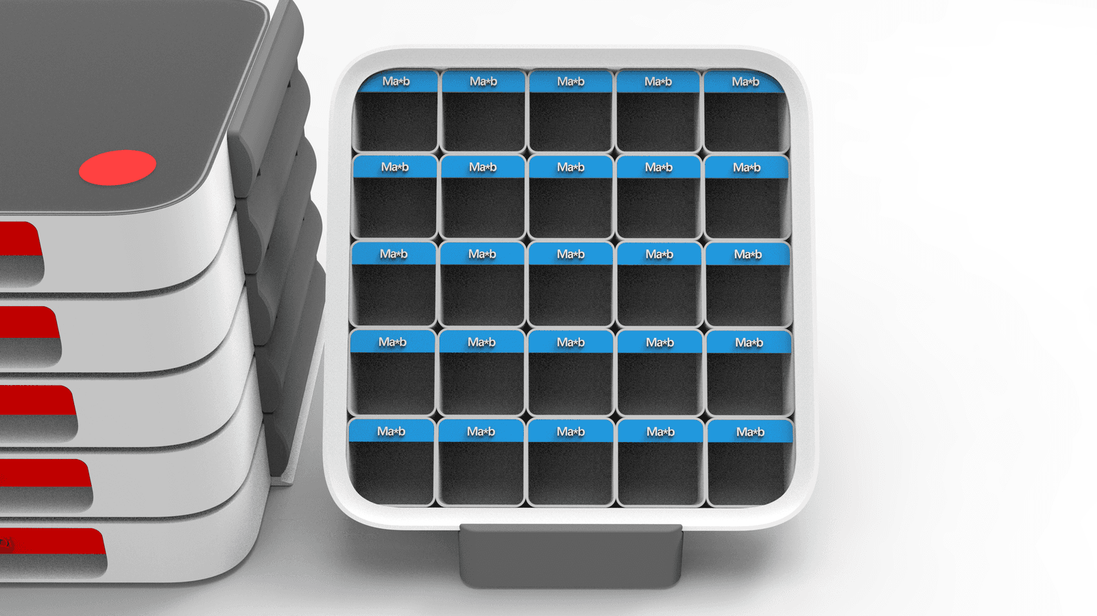 Gridock - Stackable Parts Storage System / Storage Box — 1