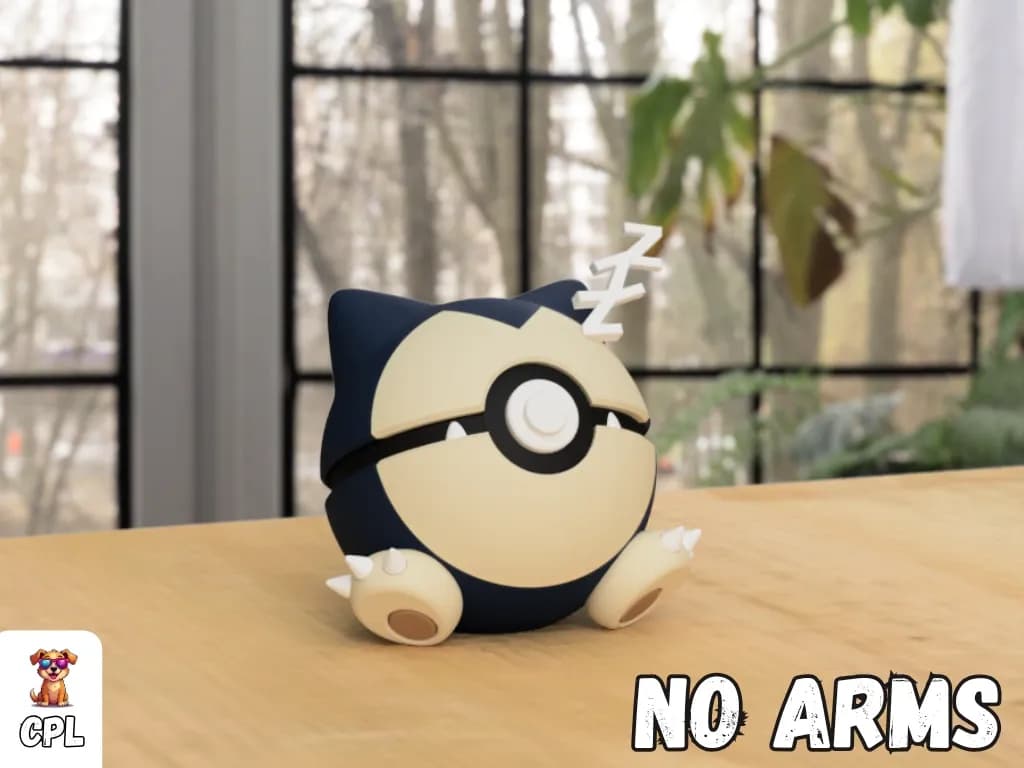 Snorlax Pokeball Sleeping — 4