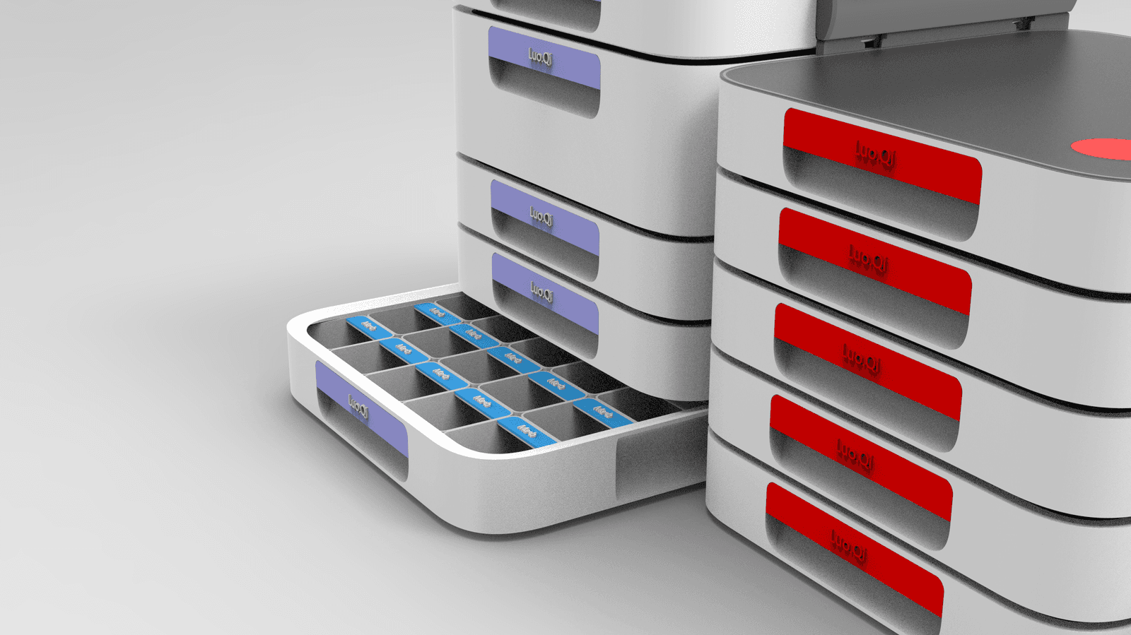 Gridock - Stackable Parts Storage System / Storage Box — 2