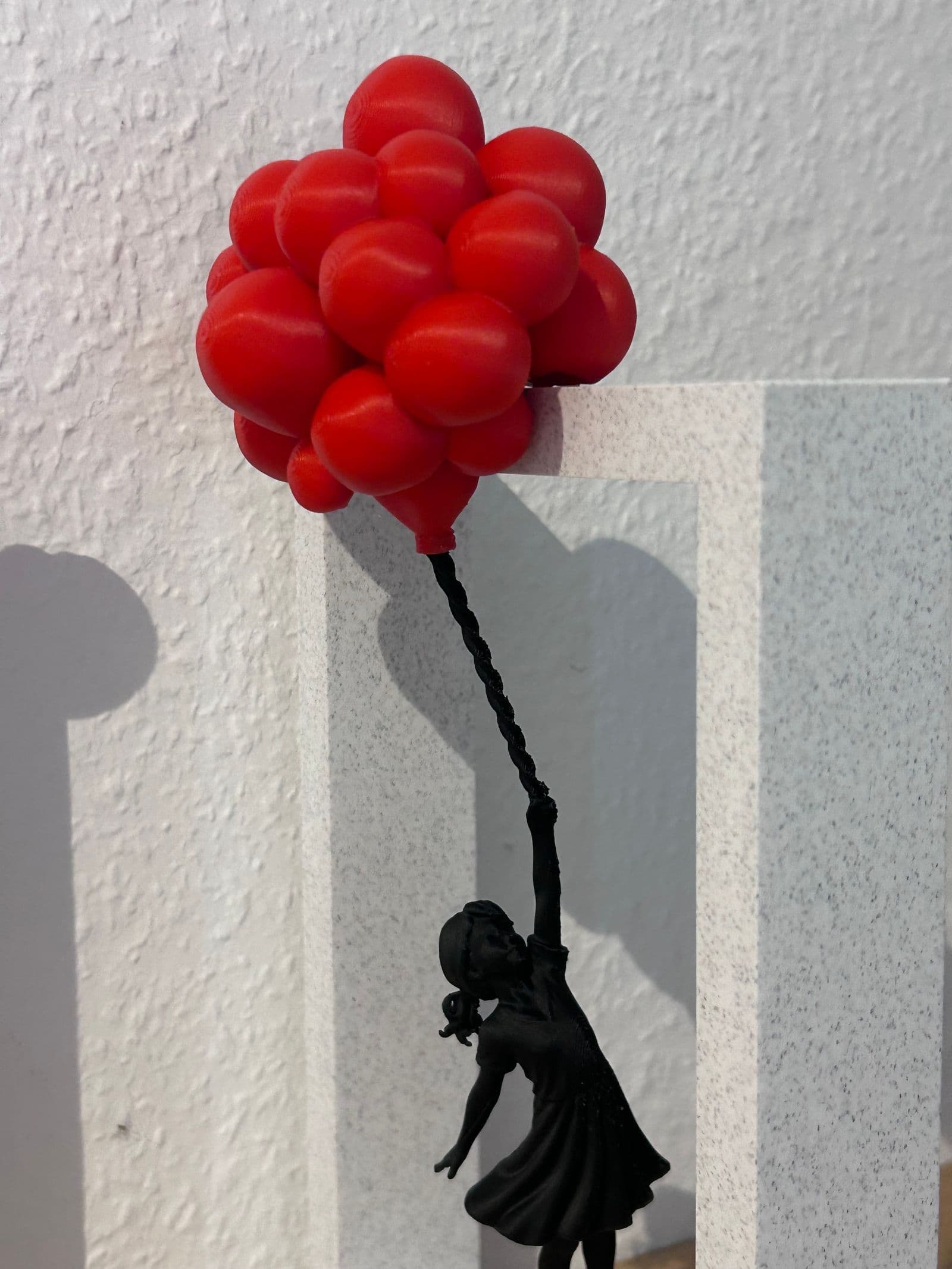 Floating Balloon Girl - Banksy Inspired Art — 3
