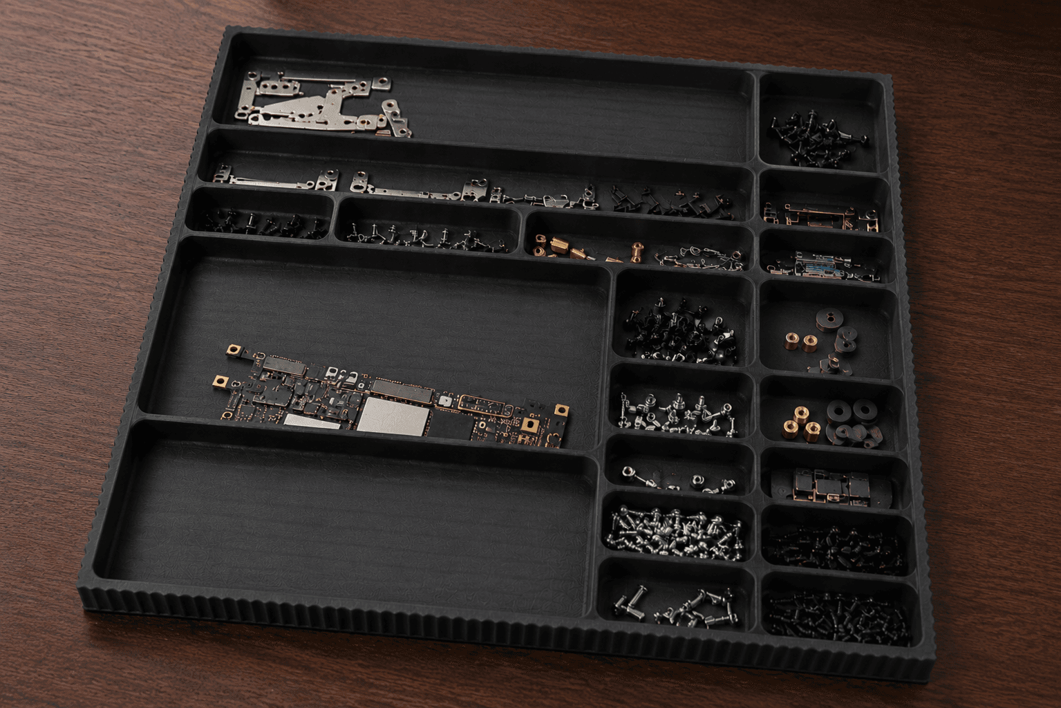 Electronics Disassembly & Screw Organizer Tray — 1