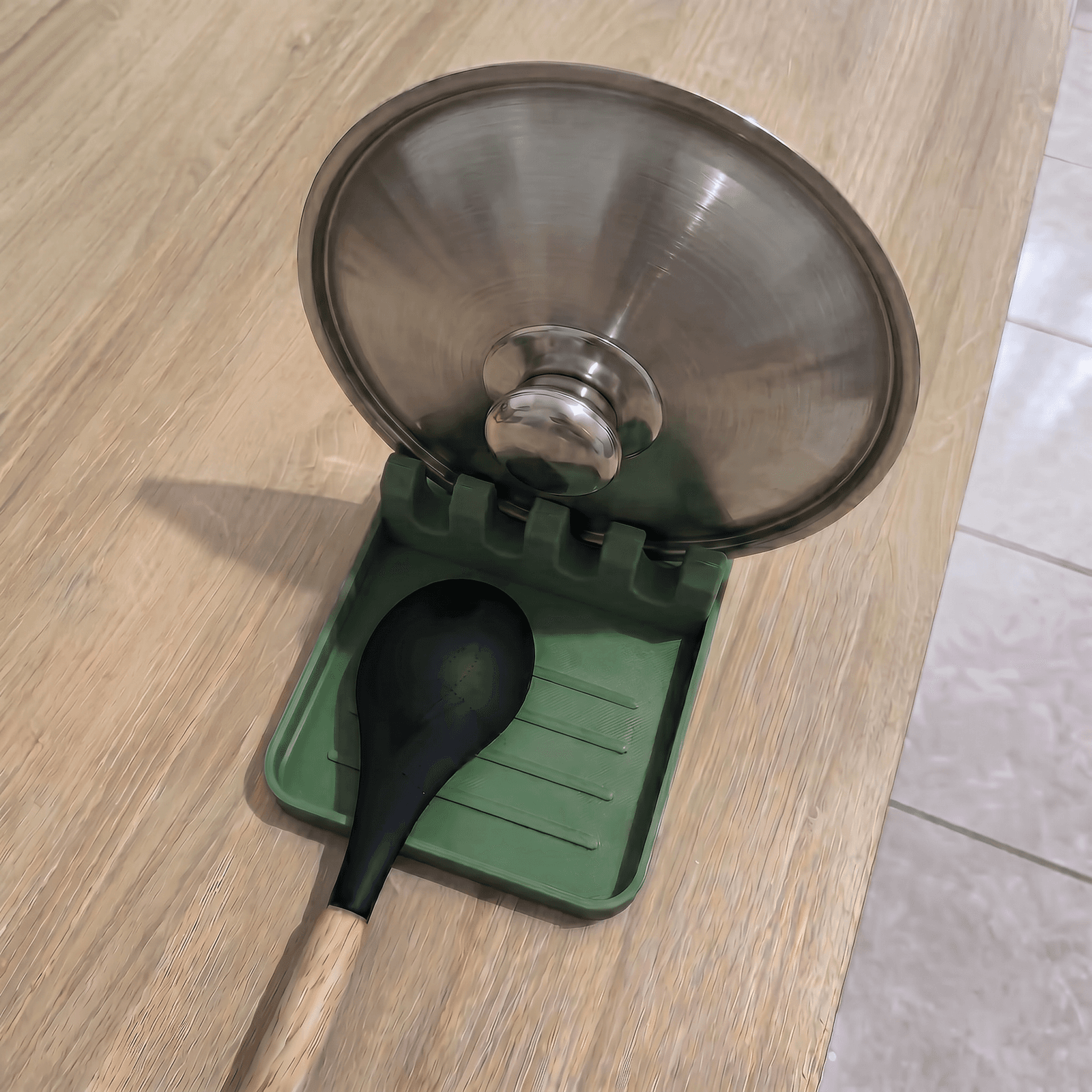 kitchen utensil holder – spoon and lid stand — 1