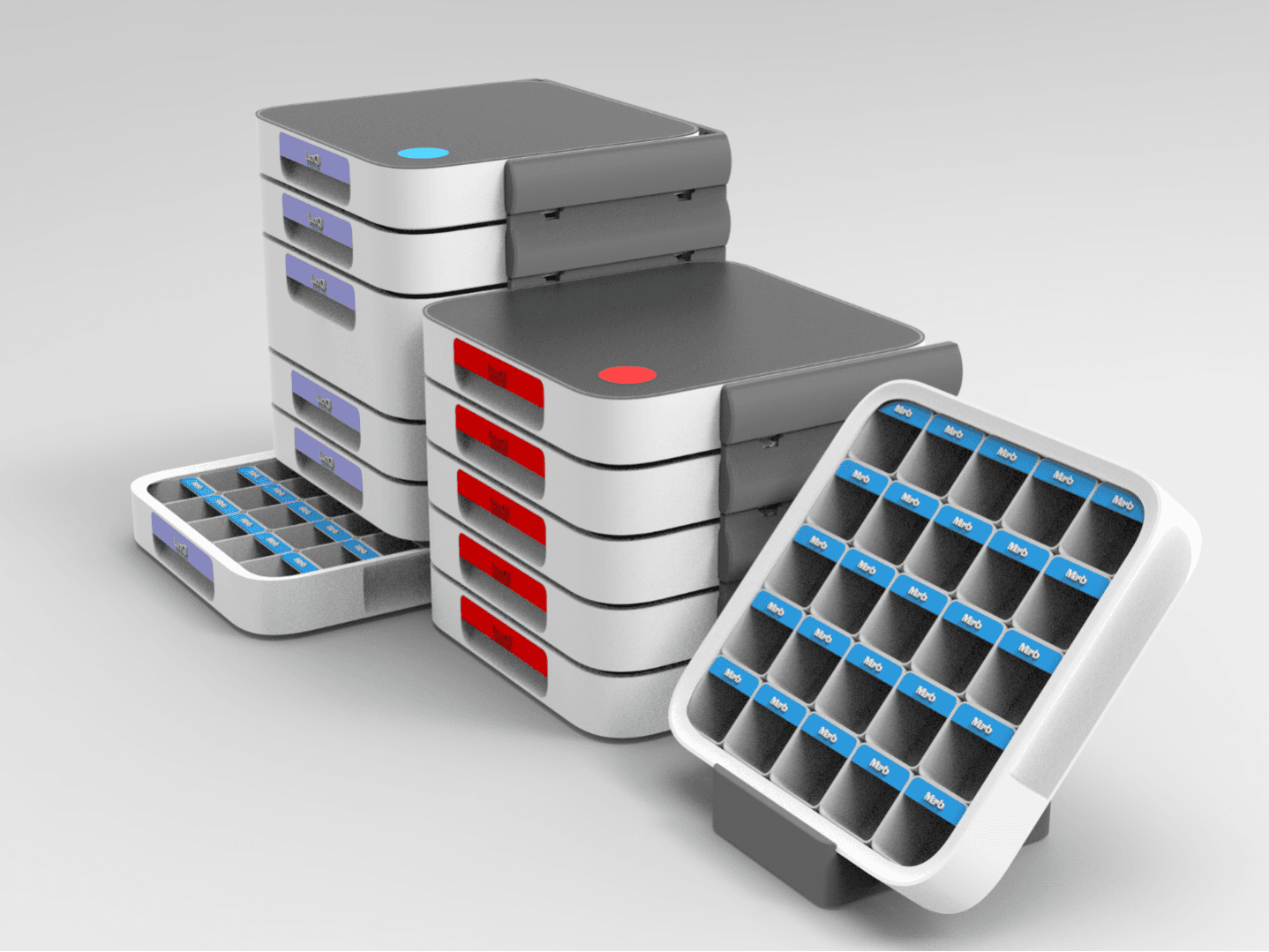 Gridock - Stackable Parts Storage System / Storage Box — 5