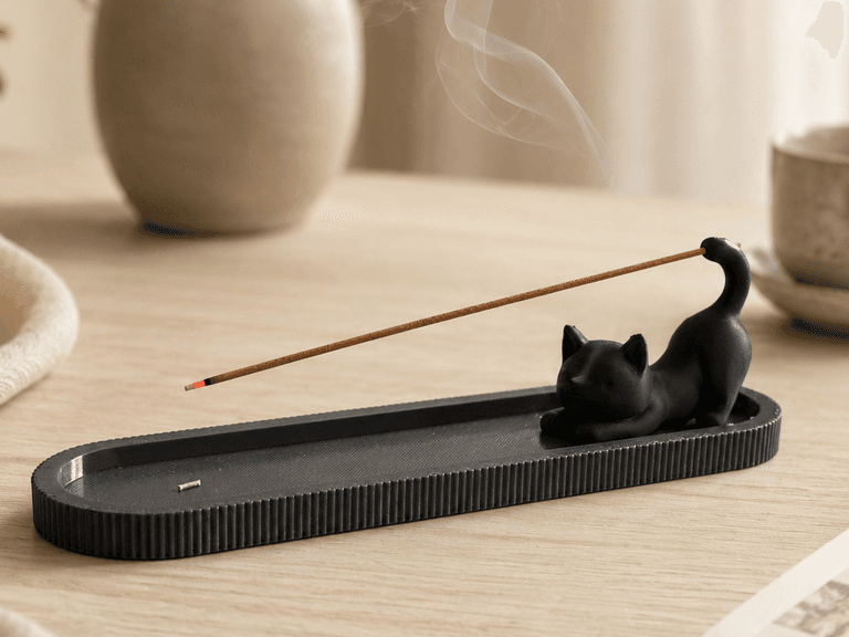 Cat incense holder — 1