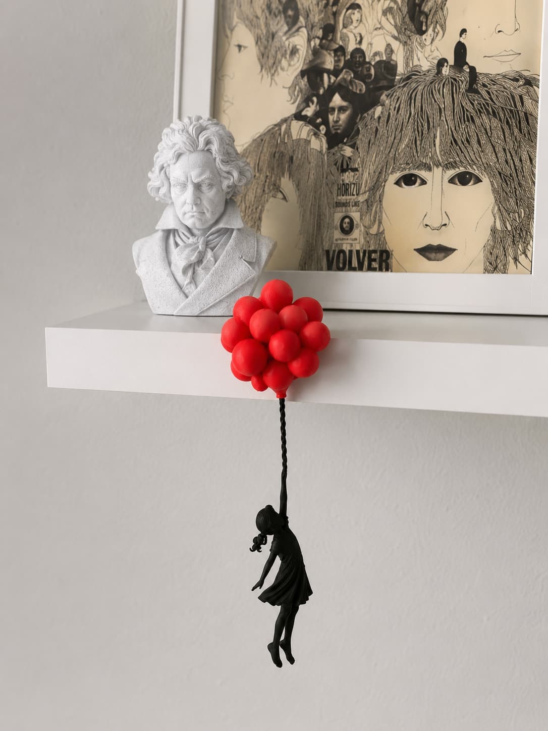 Floating Balloon Girl - Banksy Inspired Art — 2