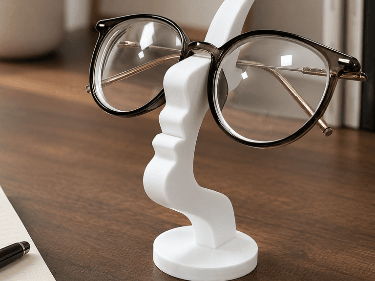 Art Face Glasses Stand — 1