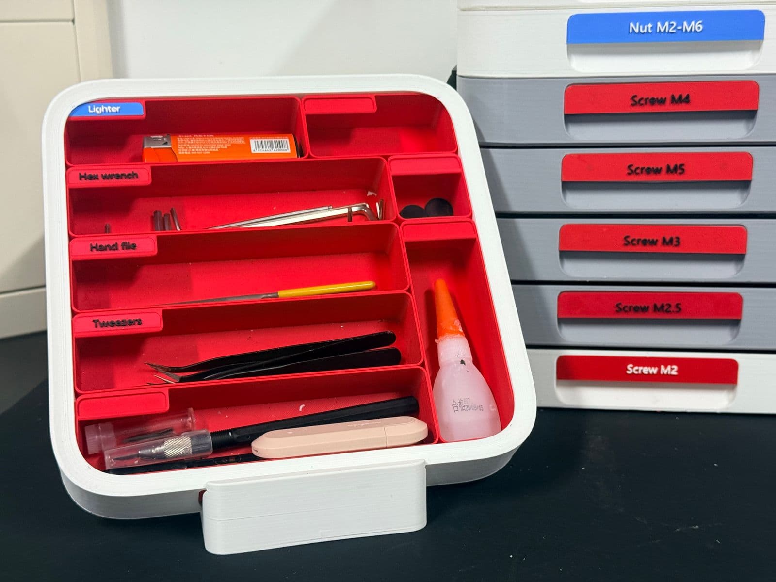 Gridock - Stackable Parts Storage System / Storage Box — 4