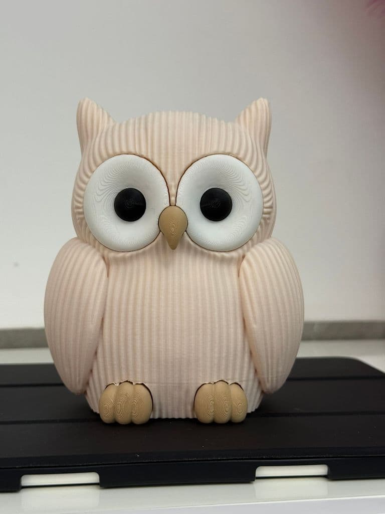 Japandi Owl – Minimalist Nordic Home Decor — 1