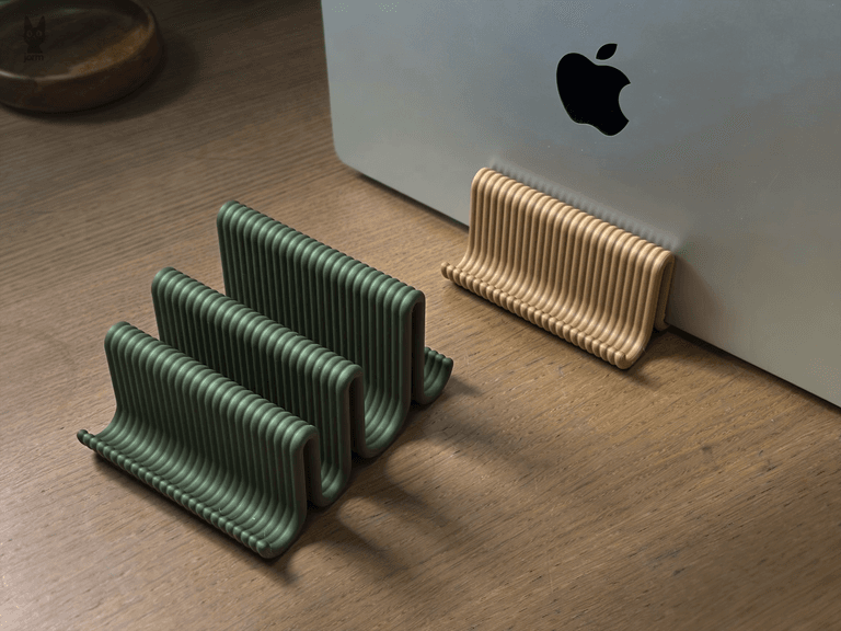 Wave • Parametric Device Stand (1-3 Slots) — 1