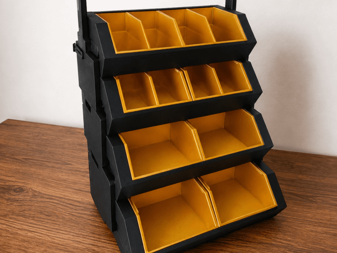 Kingpin Market Master – Storage Bins with lids — 4