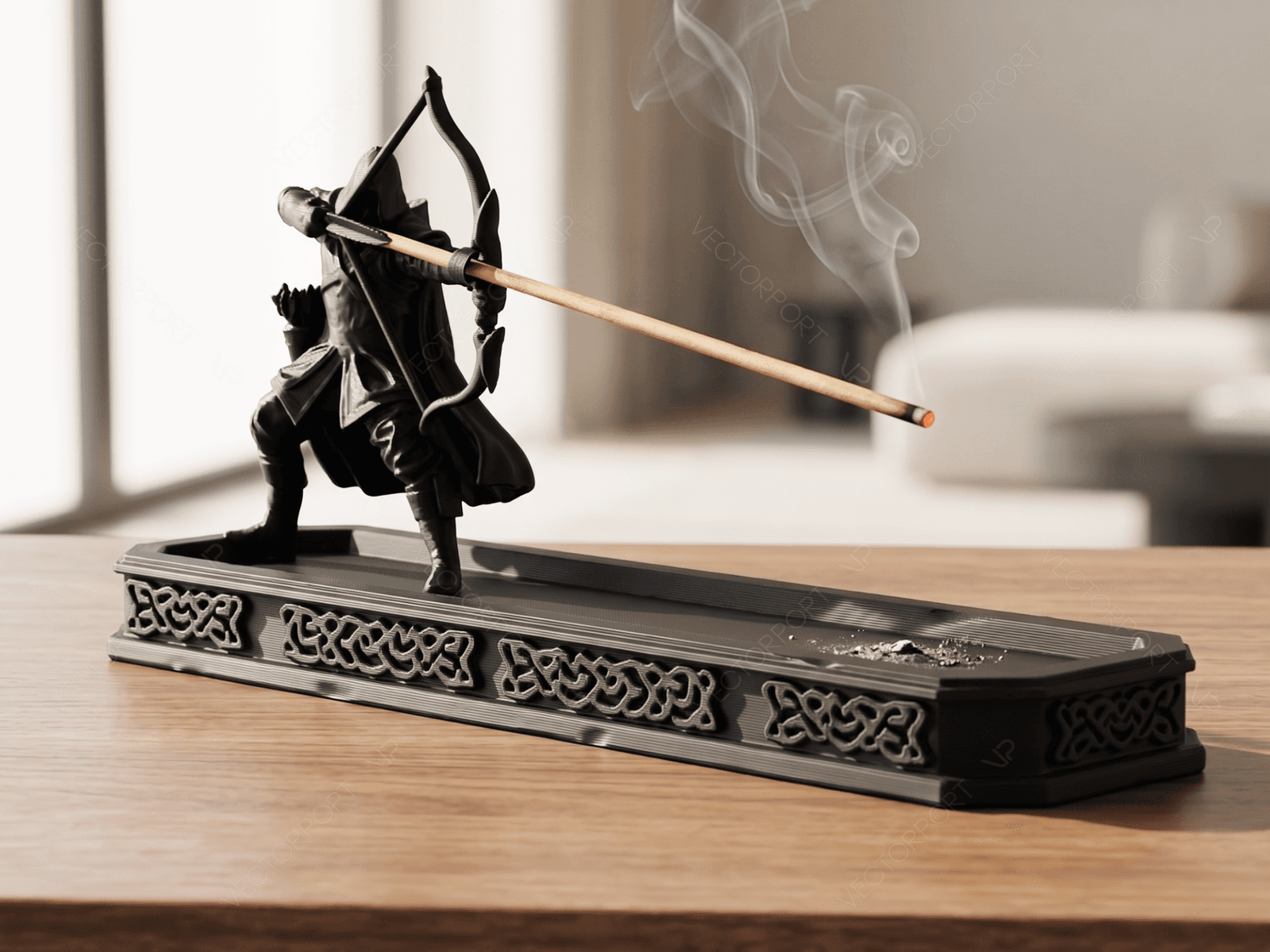 Archer Incense Holder – Fantasy Ash Catcher #024 — 3