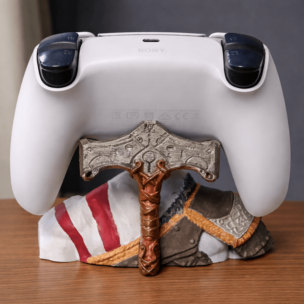 Kratos ps5 controller holder — 2