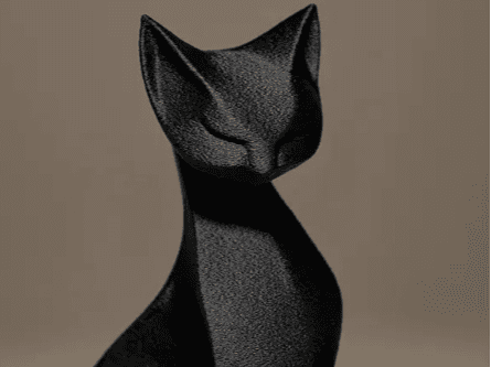 Cat Figurine — 2
