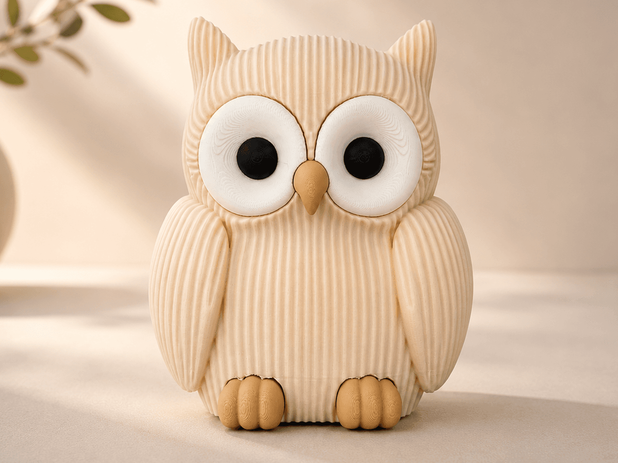 Japandi Owl – Minimalist Nordic Home Decor — 5