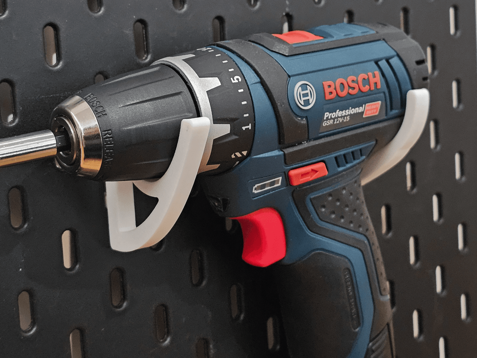 Bosch Hooks Tool Holder for IKEA Skadis — 2