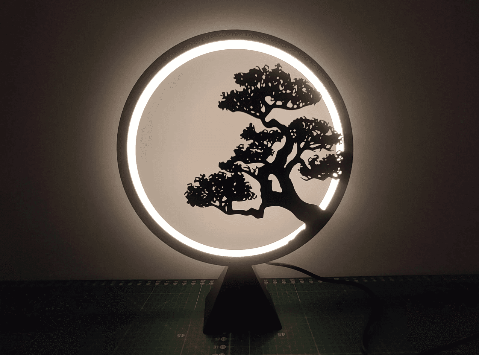 Ring Lamp with replaceable panels — 2