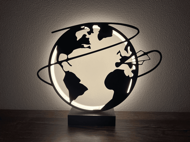 Led Ring Lamp with replacement panels — 1