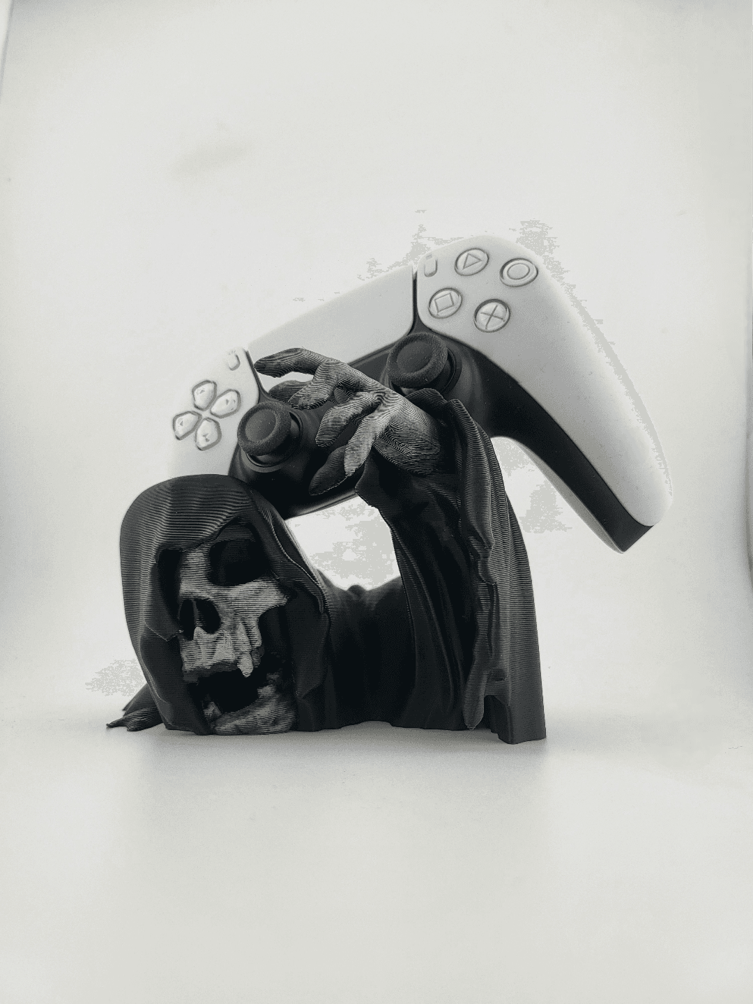 stand controller ps5 joystick holder skull — 4