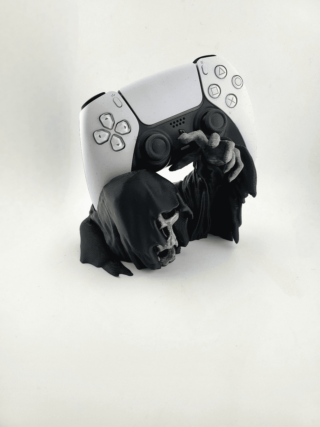 stand controller ps5 joystick holder skull — 2