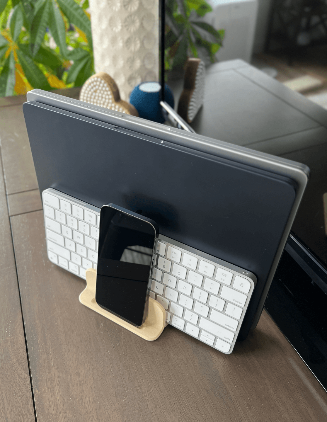 Vertical Stand for Laptops, Tablets, and Phones — 3