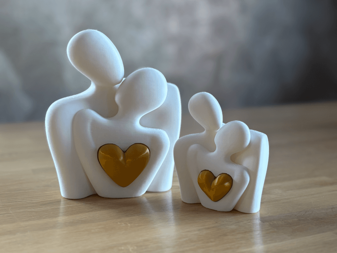 Couple In Love With Heart — 2