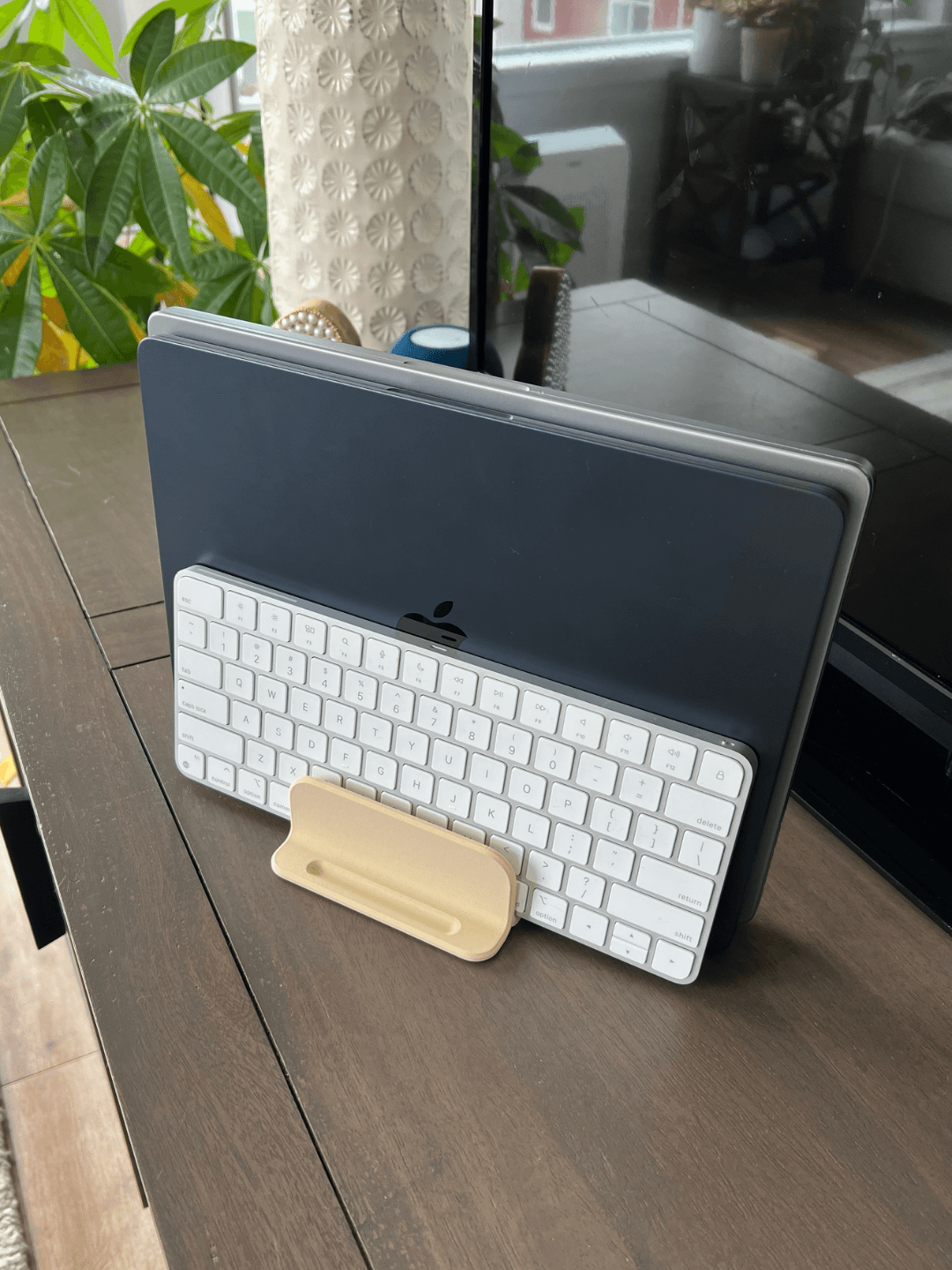 Vertical Stand for Laptops, Tablets, and Phones — 1