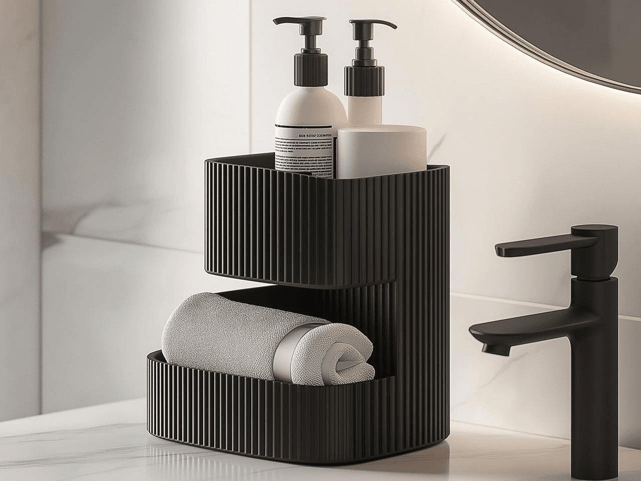Modern Bathroom Organizer — 2