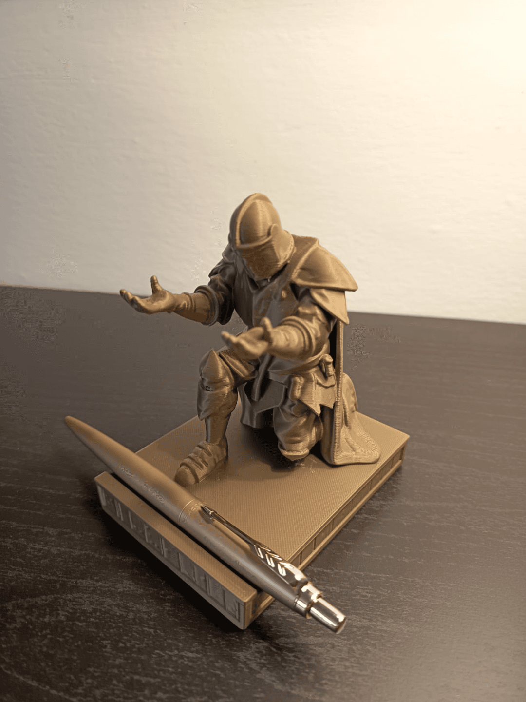 Knight of the Quill Medieval Knight Pen Holder — 1