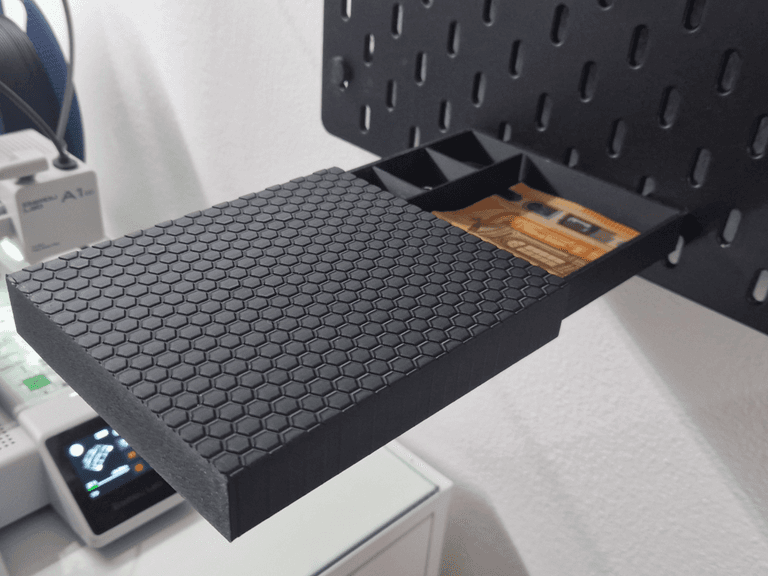 secret shelf for IKEA Skadis — 5
