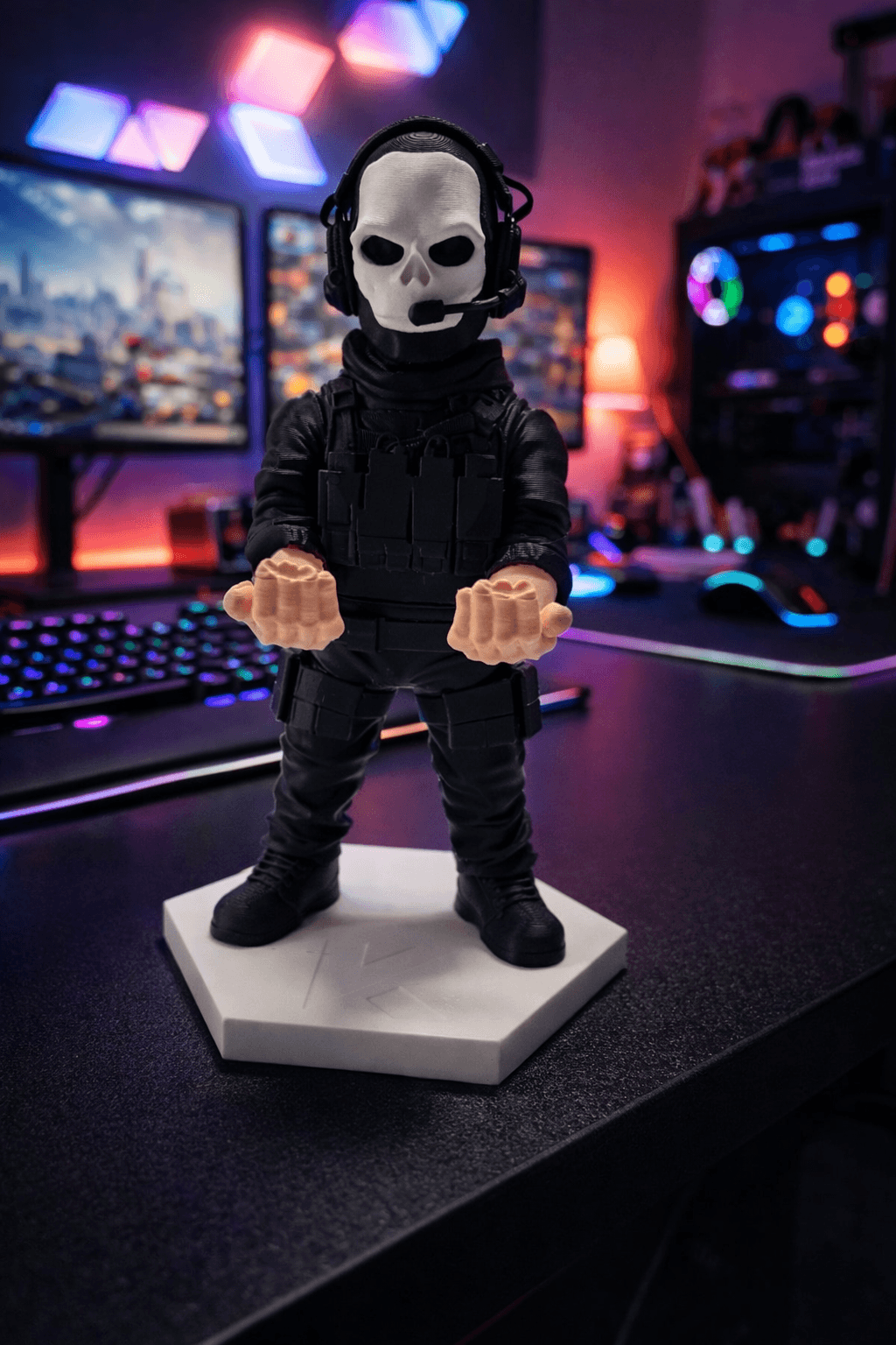 Skull Guardian – PS5 Controller Holder — 2