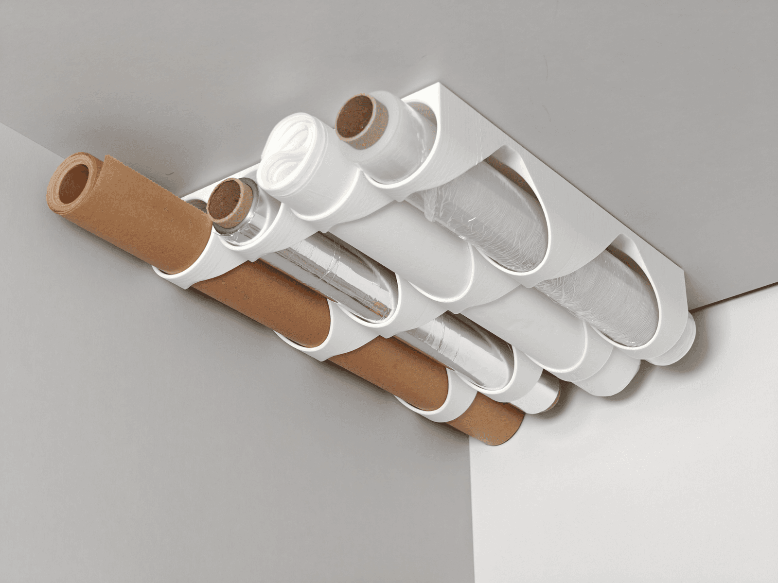 Kitchen Roll Holder - baking paper, cling film etc — 6