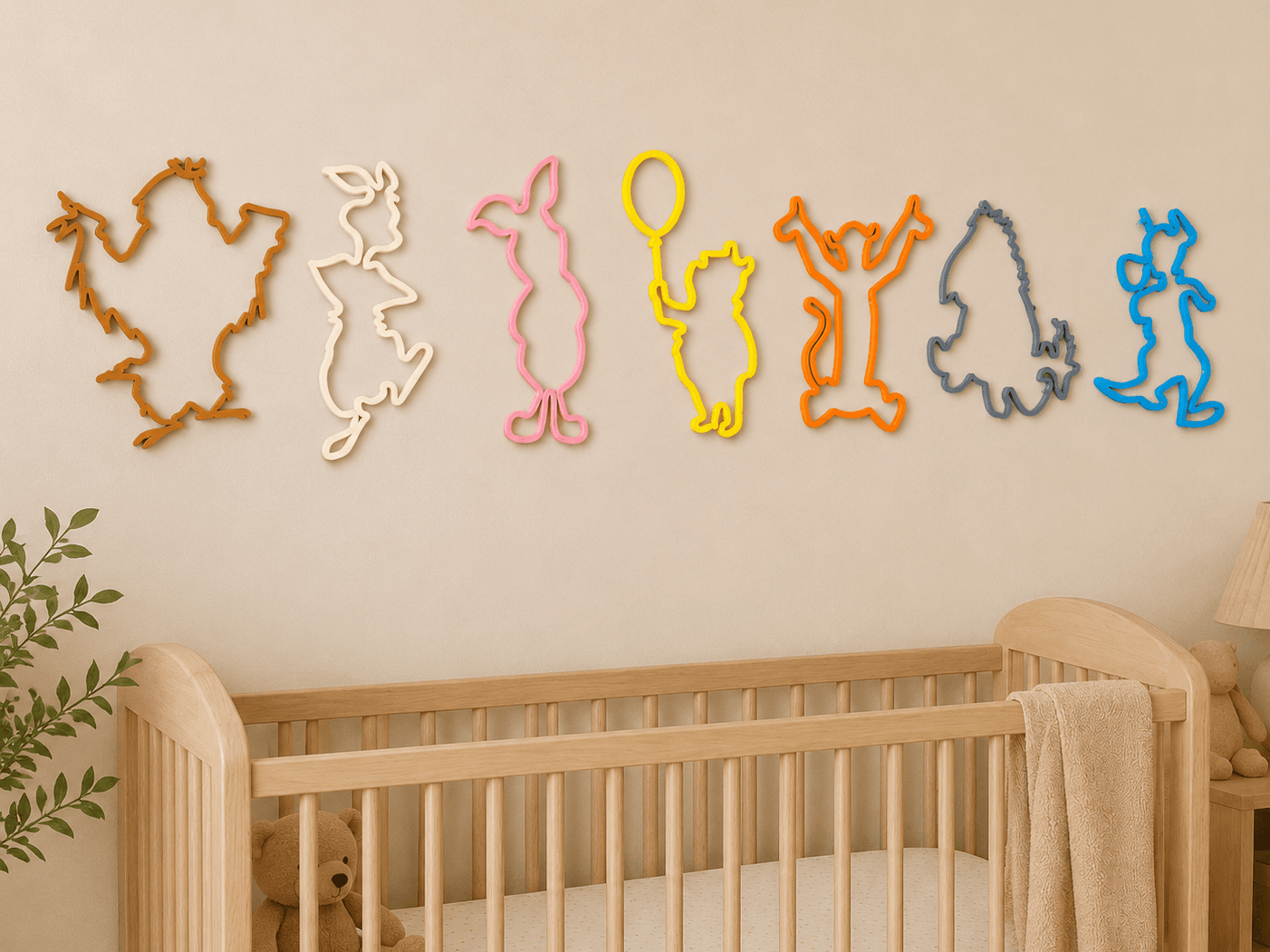 Pooh & Friends Nursery Wall Art — 7