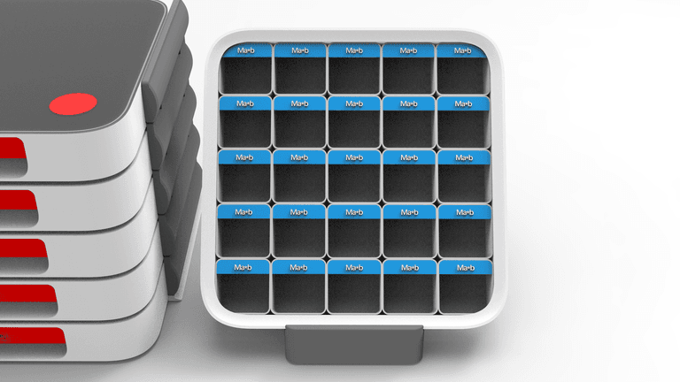 Gridock - Stackable Parts Storage System / Storage Box — 1